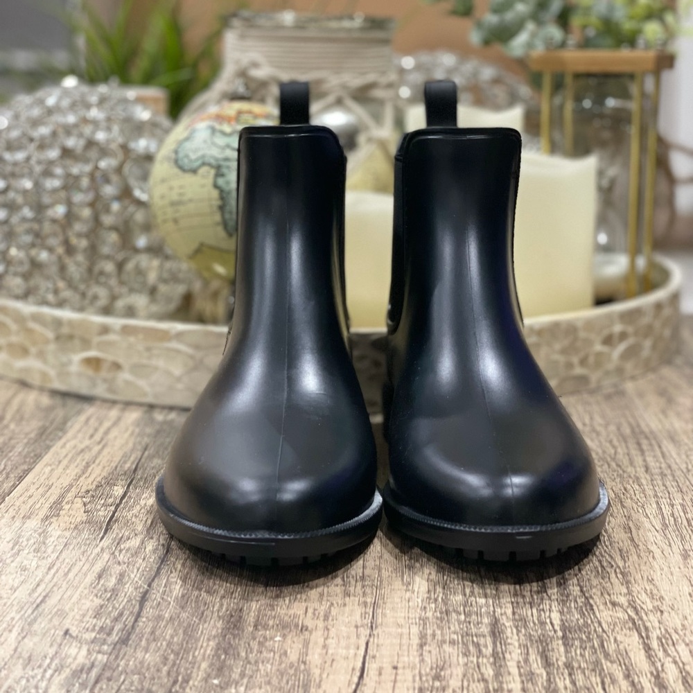 🆕 Women's Ankle Waterproof Chelsea Rain Boots - Picture 4 of 11